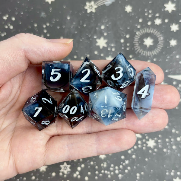 "Raven's Call" - 7 Piece Set - Logo d20