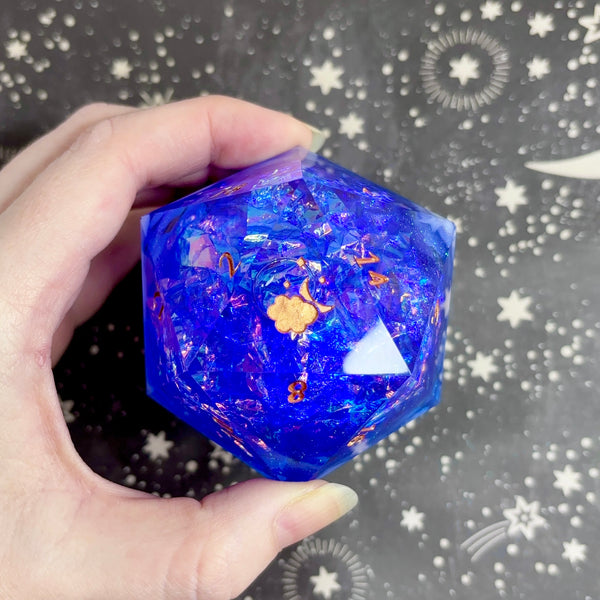 "Floroscope" - 60mm Logo d20