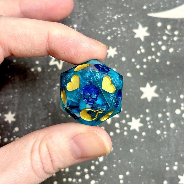 "Glint and Glean" - Death Save d20