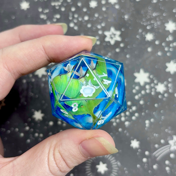 "Moonbringer" - 35mm Show-Off Logo d20