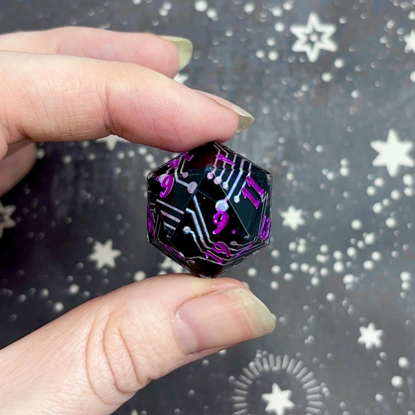 "Circuit Board" - Show Off Logo d20