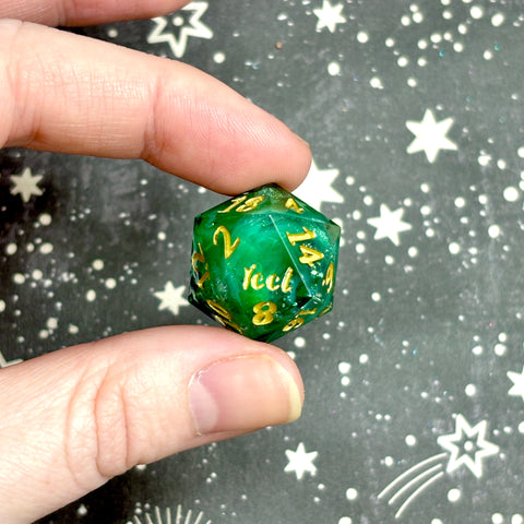"Lucky Green" - Standard Yeet/Fuck d20