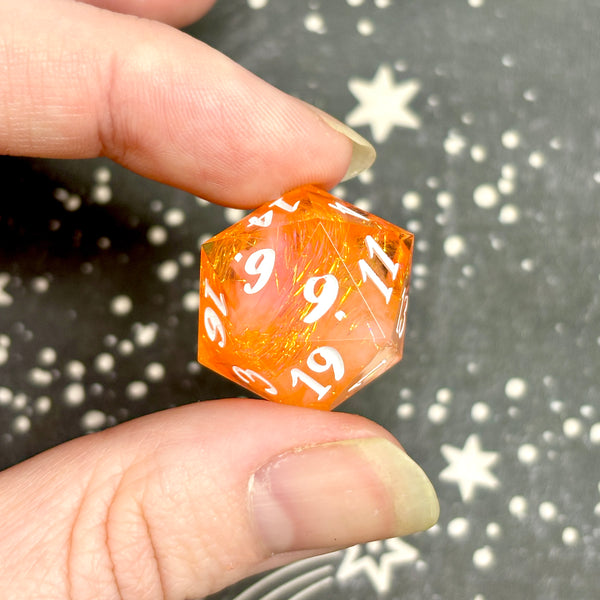 "Tangerine Tang" - Standard Numeric d20