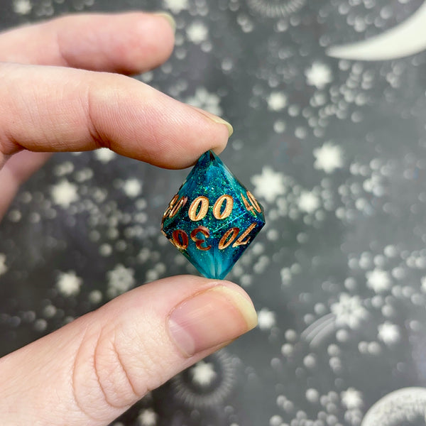 "Hippocampus" - 7 Piece Set - Logo d20