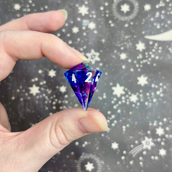 "Watercolor" - Show Off Gem d6