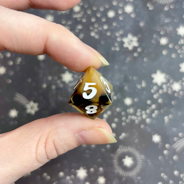 "Brown Sugar Boba" - 7 Piece Set - Logo d20