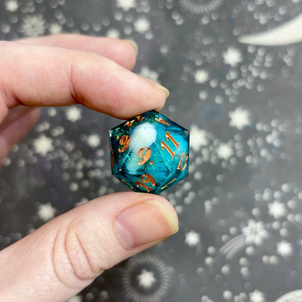 "Hippocampus" - 7 Piece Set - Logo d20