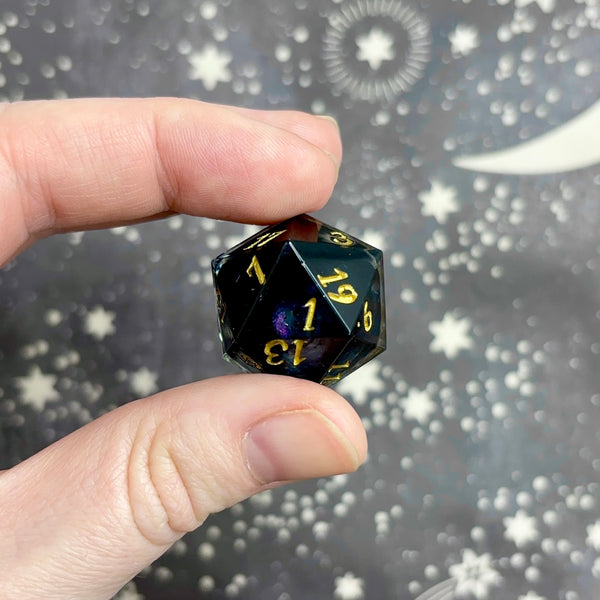 "Milkyway Moon" - Show-Off Numeric d20