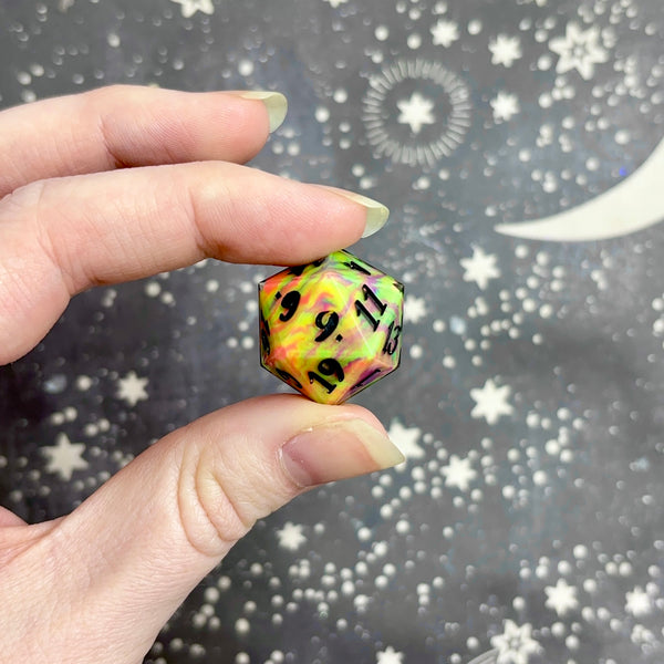 "Neon Nonsense" - Standard Logo d20