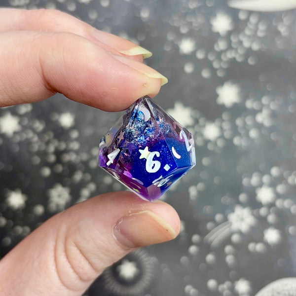 "Moonbow" - 7 Piece Show Off Set - Logo d20