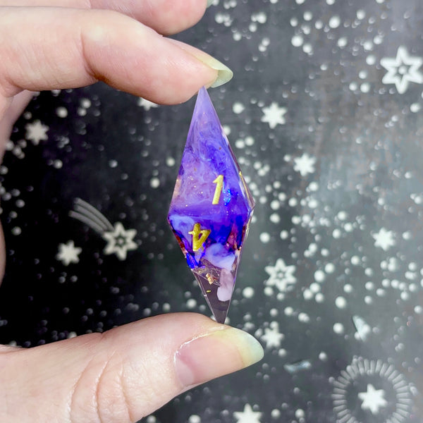 "Visionary" - Elongated 7 Piece Show Off Set - Logo d20