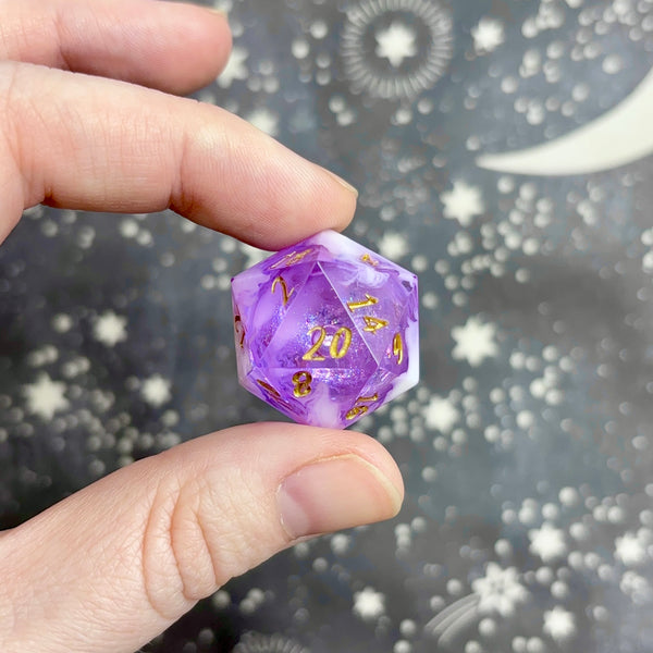 "Orchid Melody" - Show-Off Numeric d20