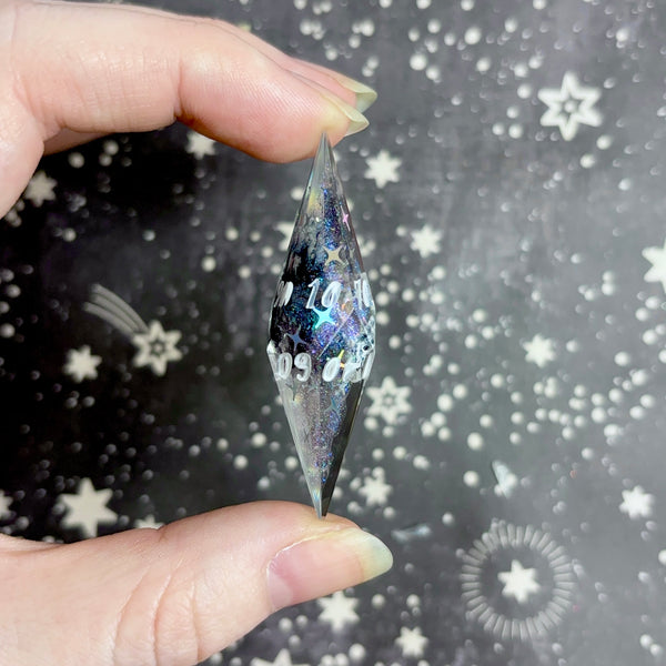 "Dragon Dreams" - Elongated 7 Piece Show Off Set - Logo d20