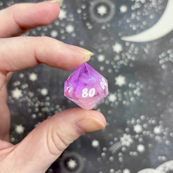 "Gentle Heart" - 7 Piece Show Off Set - Logo d20