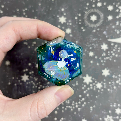 "Moonlight Dance of the Jellyfish" - 35mm Show-Off Logo d20
