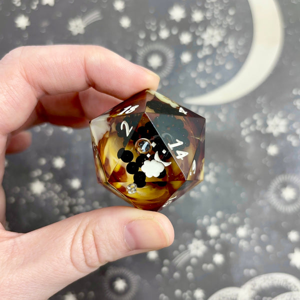 "Liquid Brown Sugar Boba" - 35mm Show-Off Logo d20