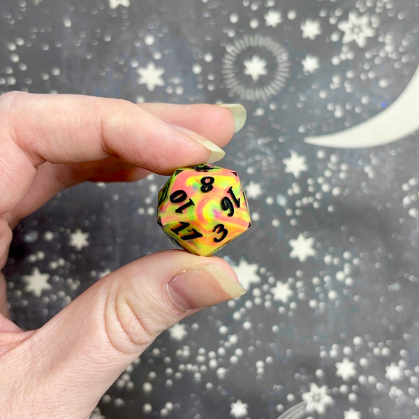 "Neon Nonsense" - Standard Logo d20
