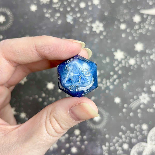 "Moon Phases" - 7 Piece Show Off Set - Logo d20