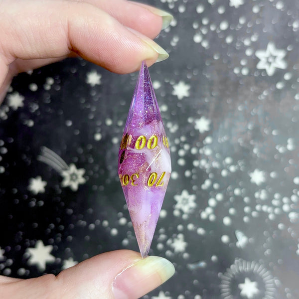 "Blissful Beginnings" - Elongated 7 Piece Show Off Set - Logo d20