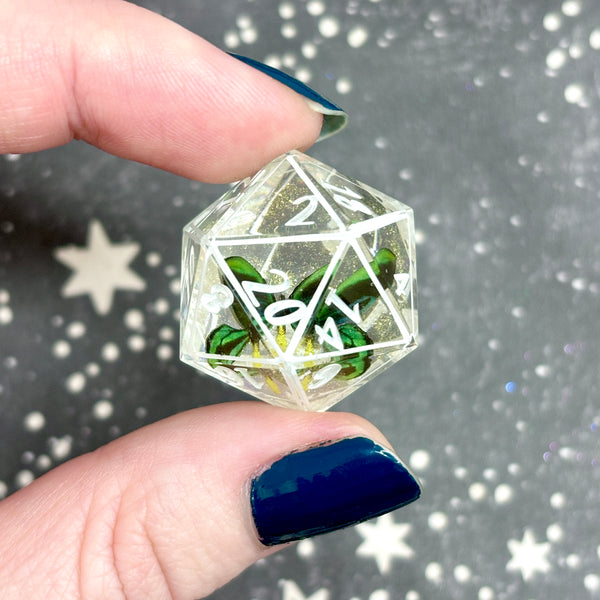 "Caught Bug" - Show Off Numeric d20