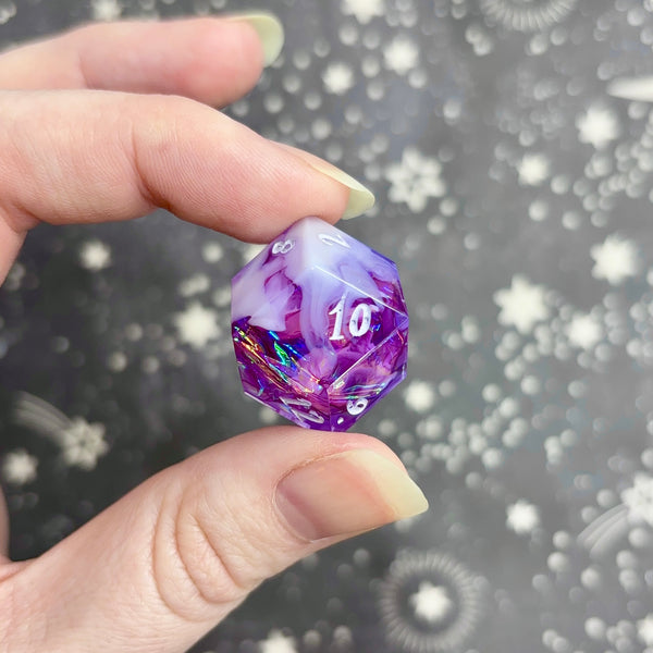 "Summer Fog" - 7 Piece Show Off Set - Logo d20