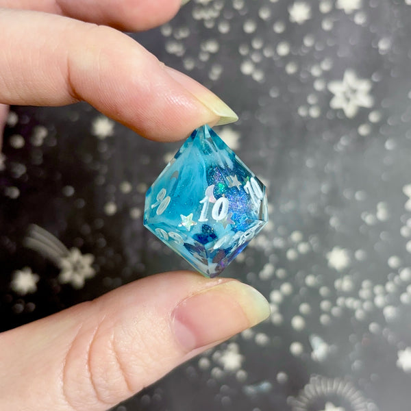 "Dragonborn" - 7 Piece Show Off Set - Logo d20