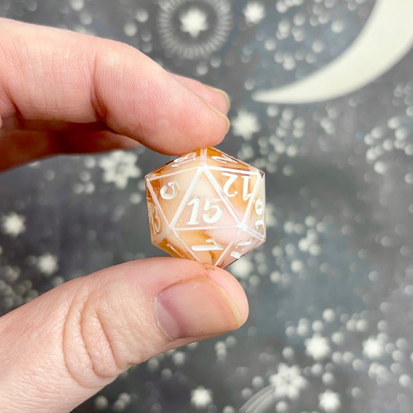 "Peachy Keen" - Standard Logo d20