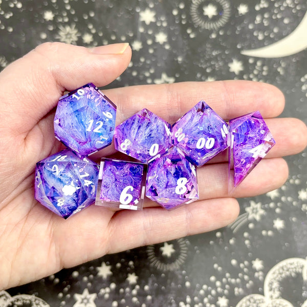 "The Melding" - 7 Piece Show Off Set - Logo d20