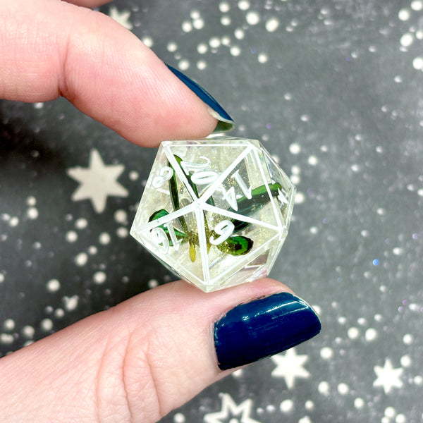 "Caught Bug" - Show Off Numeric d20