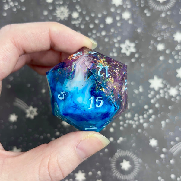 "Forging Imagination" - 40mm Show-Off Logo d20