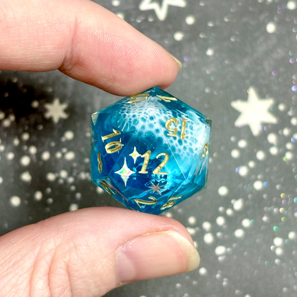 "Coast and Cosmos" - Show Off Numeric d20