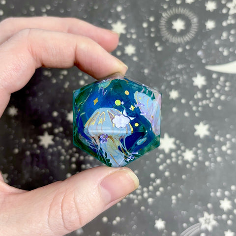 "Moonlight Dance of the Jellies" - 35mm Show-Off Logo d20