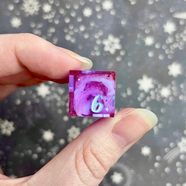"One Clear Day" - 7 Piece Show Off Set - Logo d20