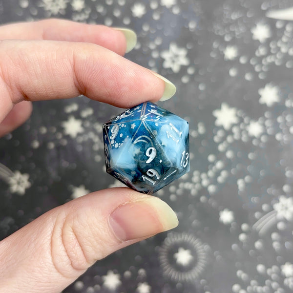"Starry Eyed" - 6 Piece Show Off Set - Logo d20