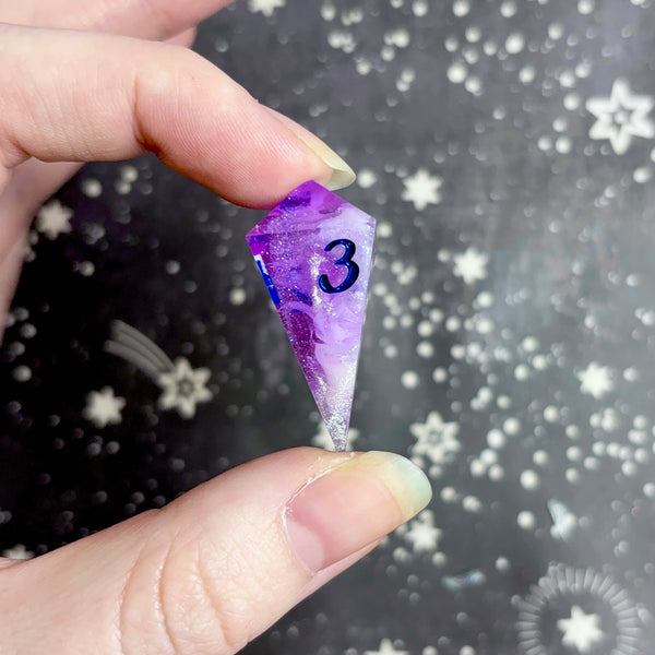 "Quiet Reverie" - 7 Piece Show Off Set - Numeric d20