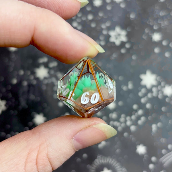 "Terracotta Terrarium" - 7 Piece Show Off Set - Logo d20