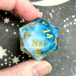 "Winter Wind" - Oversized 28mm Yeet/Fuck d20