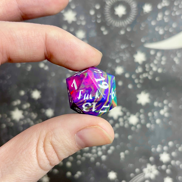"Neon Collision" - Standard Yeet/Fuck d20