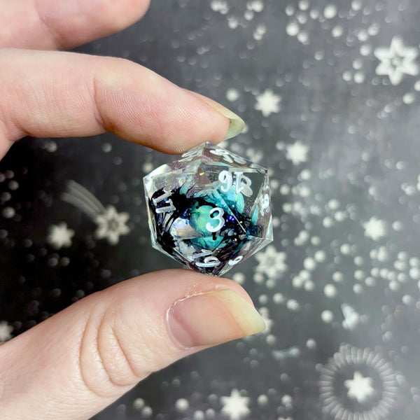 "Alien Planets" - 7 Piece Show Off Set - Logo d20