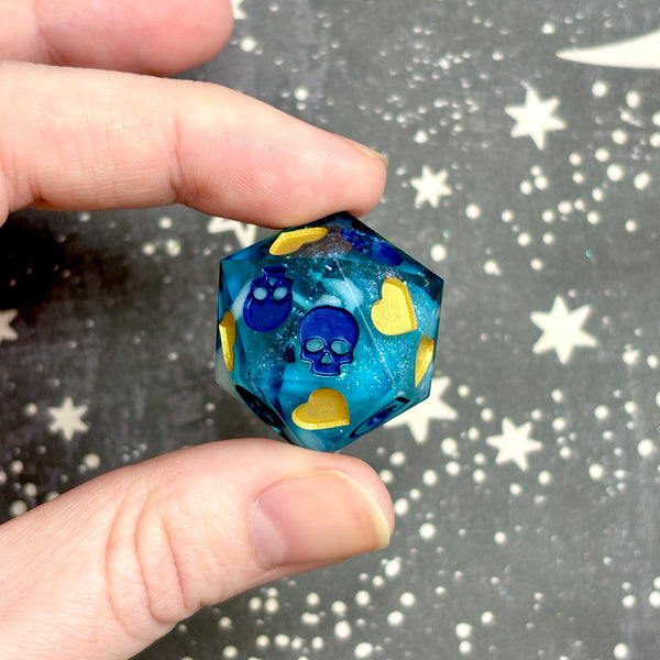 "Glint and Glean" - Death Save d20