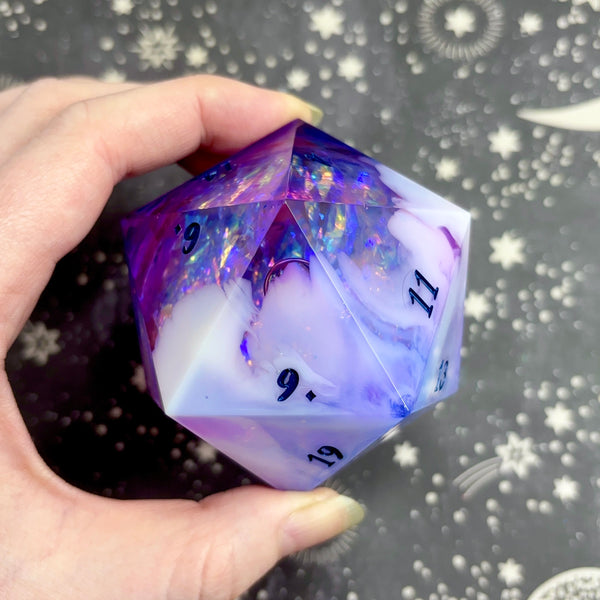 "Dreamlands" - 60mm Logo d20