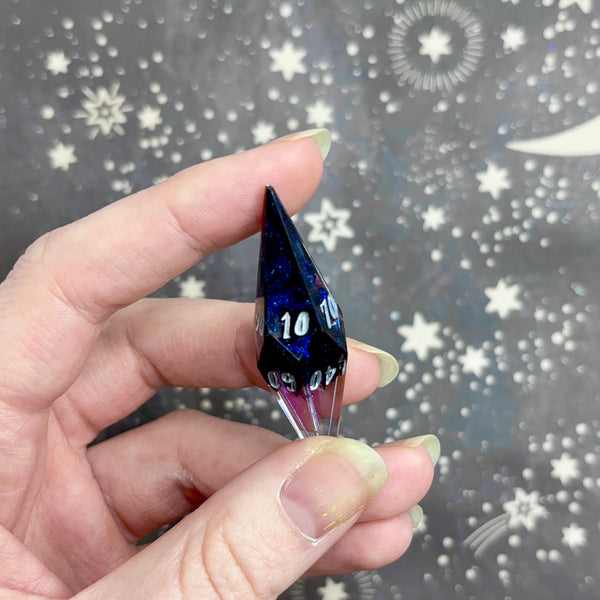 "Anomaly" - Elongated 7 Piece Show Off Set - Logo d20