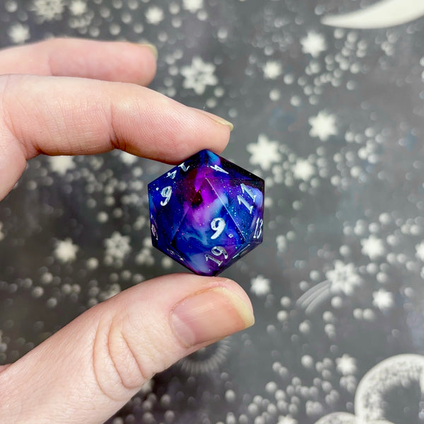 "Galaxies Beyond" - 7 Piece Show Off Set - Logo d20