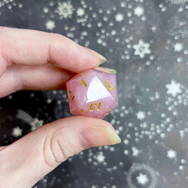 "Rosé" - Show Off "nat nothing" Logo d20