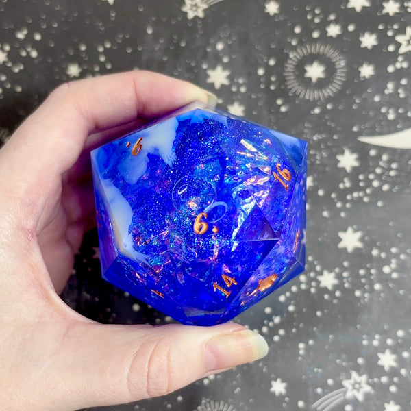 "Floroscope" - 60mm Logo d20