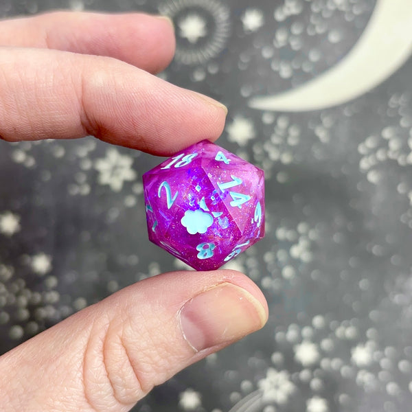 "Cotton Candy Cosmos" - 7 Piece Set - Logo d20
