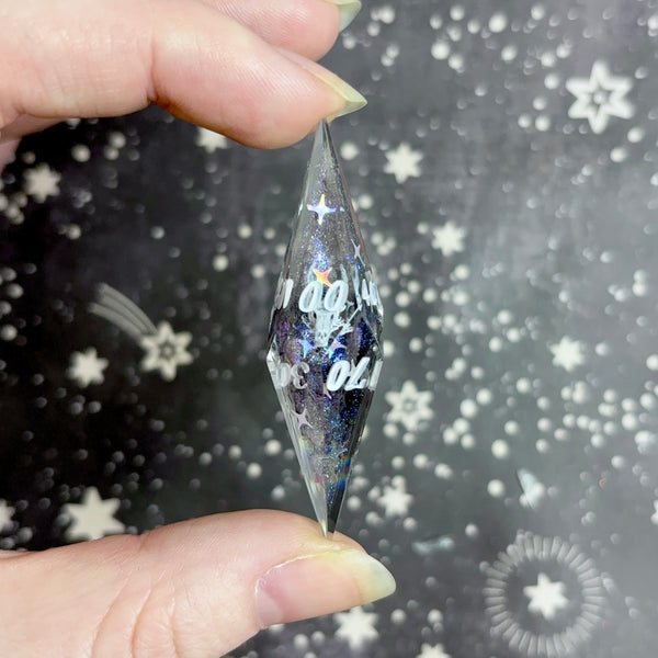 "Dragon Dreams" - Elongated 7 Piece Show Off Set - Logo d20