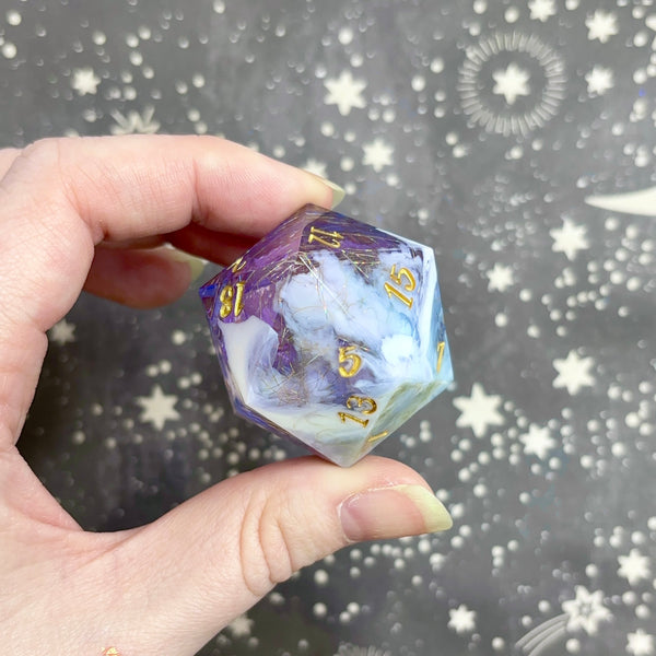 "Divine Threads" - 35mm Show-Off Logo d20