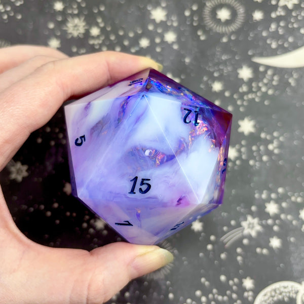 "Dreamlands" - 60mm Logo d20