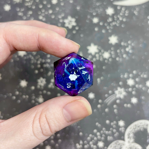 "Galaxies Beyond" - 7 Piece Show Off Set - Logo d20